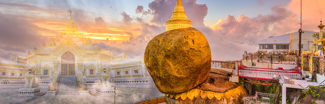 YANGON - BAGO - CHÙA HÒN ĐÁ VÀNG